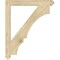 Ekena Millwork Balboa Arts & Crafts Rough Sawn Bracket, Douglas Fir, 4"W x 38"D x 46"H BKT04X38X46BOA03RDF - alternate 3